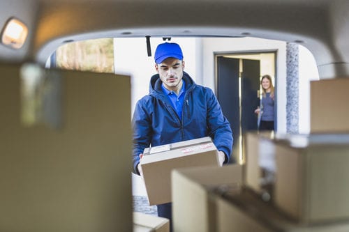 Envoi de colis avec transporteur particulier